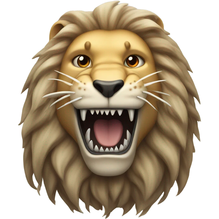 shark lion emoji