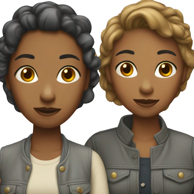 lesbian couple  emoji