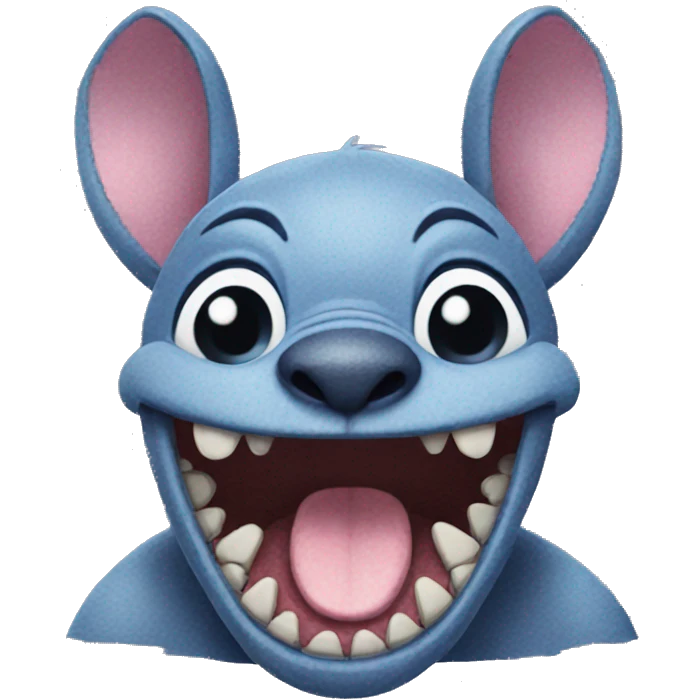 realistic stitch  emoji