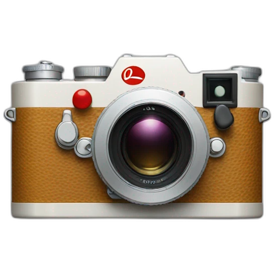 Leica camera emoji