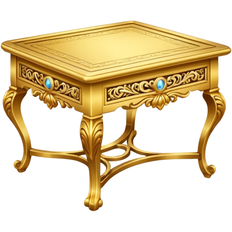 gold table emoji