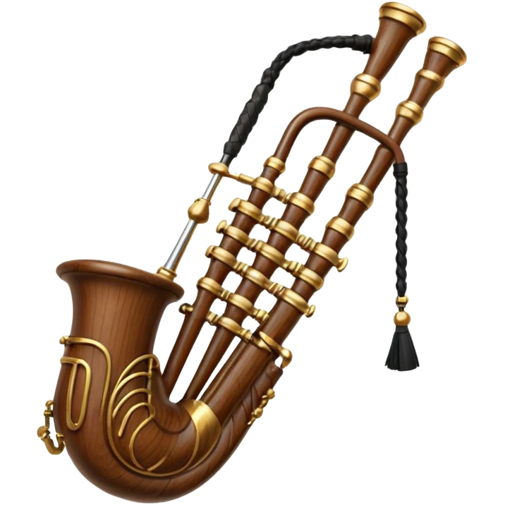 Scottish bagpipes emoji