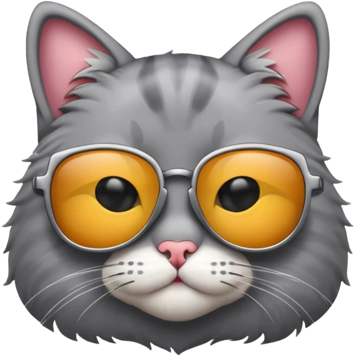 Cat wearing sunglasses emoji