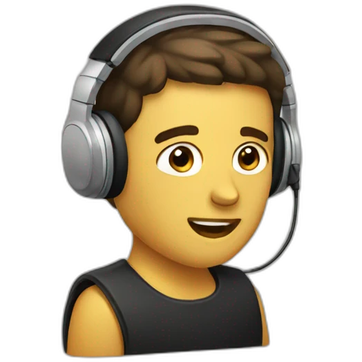 listening emoji