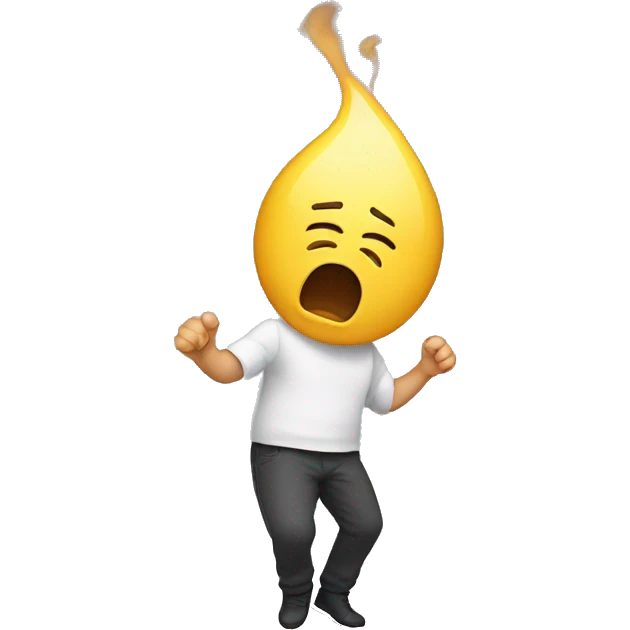 Person farting emoji