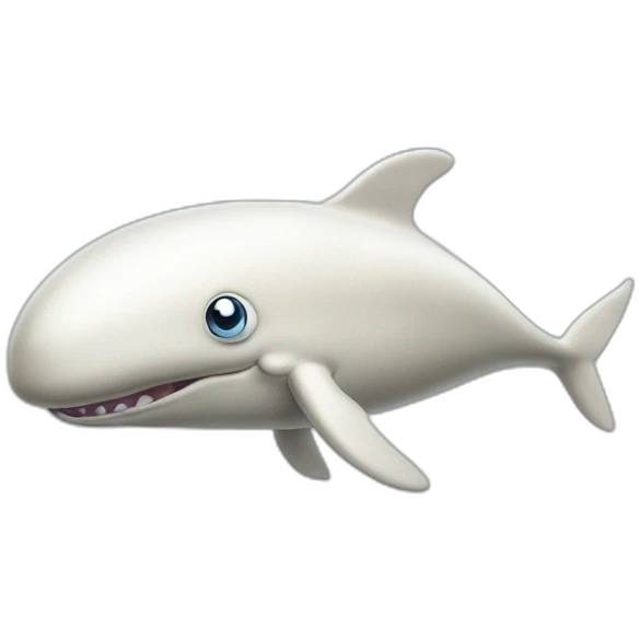 Pearl Whale Character from Spongebob emoji