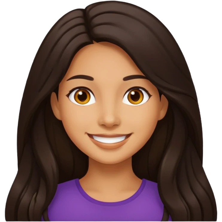 Latina without clothing on emoji