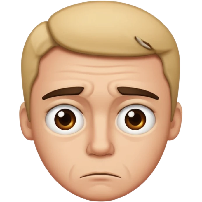 Someone who’s annoyed saying sybau emoji