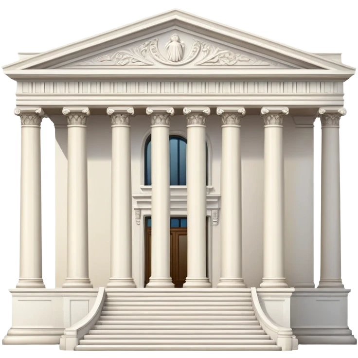 museum building with columns emoji