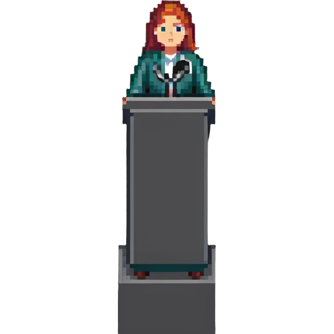governor at a podium emoji