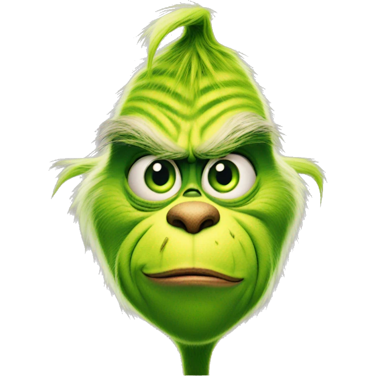 The Grinch emoji