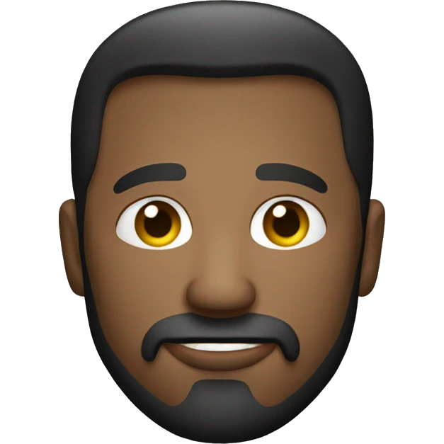 manly man with goatee emoji