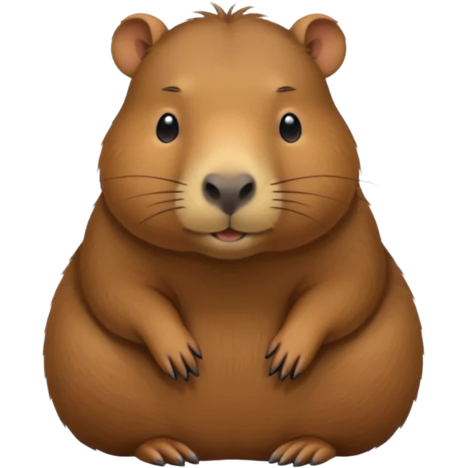 Capybara emoji