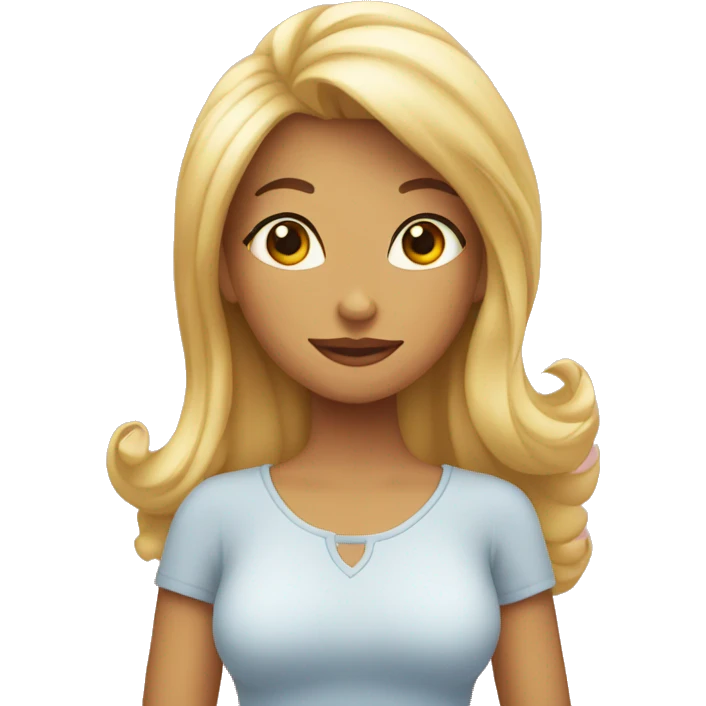 femme coucou emoji