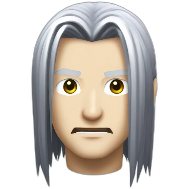 FFVII Sephiroth emoji
