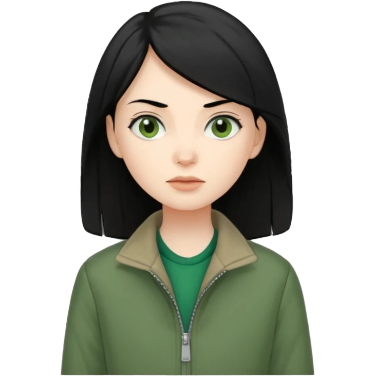 Daria the heroin from the MTV cartoon emoji