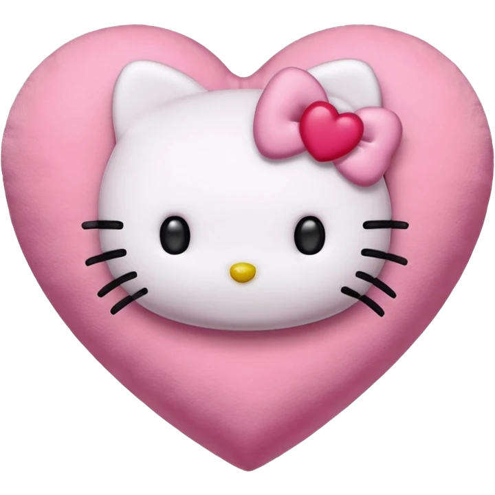 ✨hello kitty heart emoji