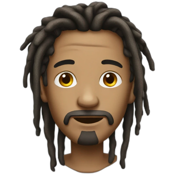 Create a 16 old old boy with dreads  emoji
