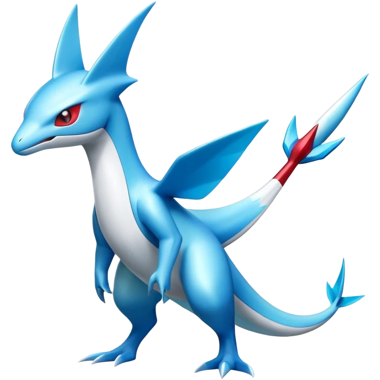 Shiny Latias-Salamence-Fakémon-hybrid-creature (full body)  emoji