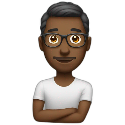 Designer in love emoji