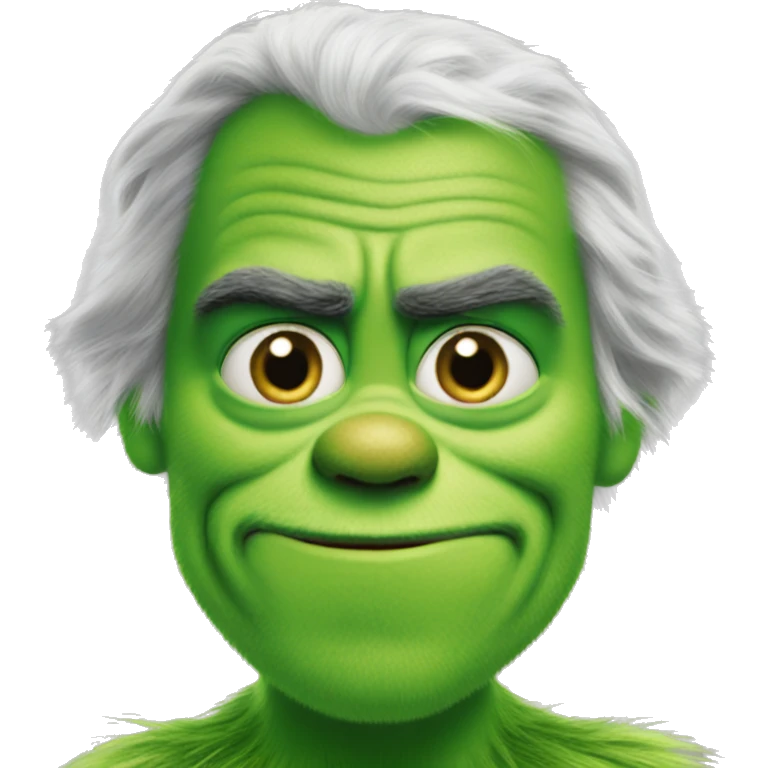 henry cavill as grinch emoji