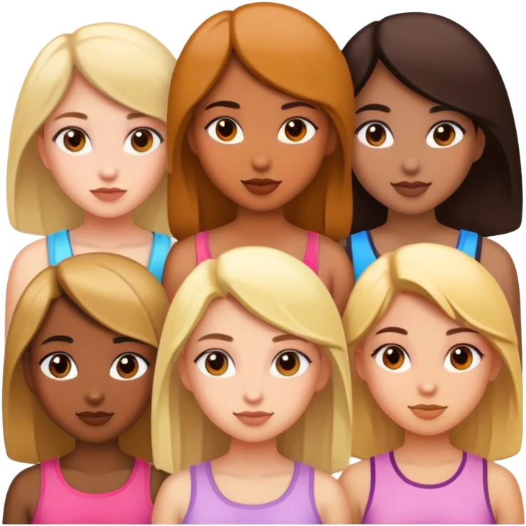 Grils  emoji
