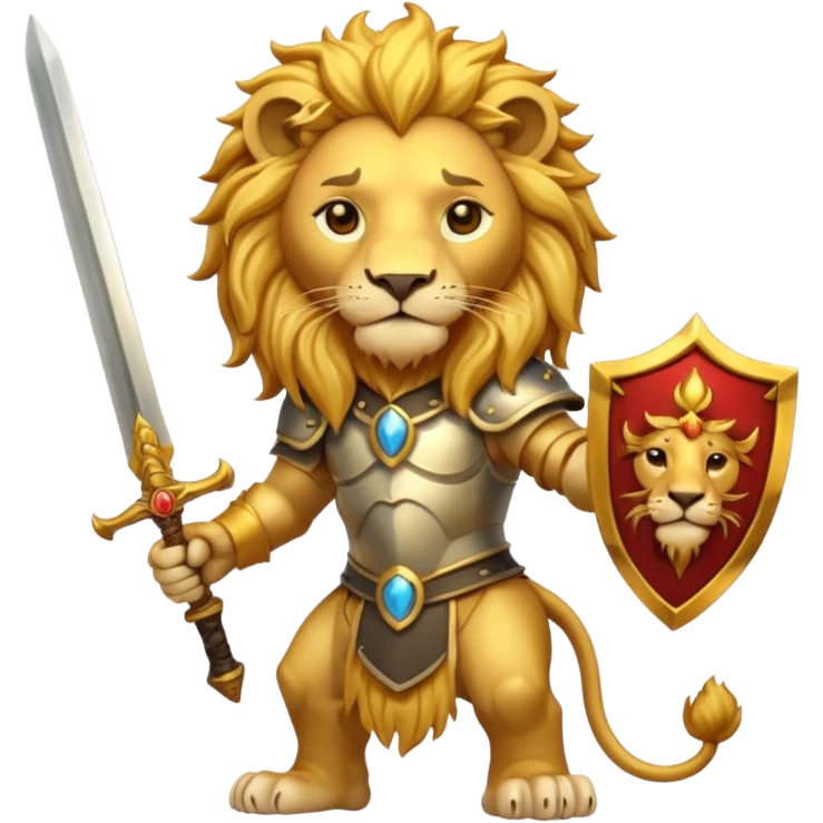 🦁☀️🗡 emoji