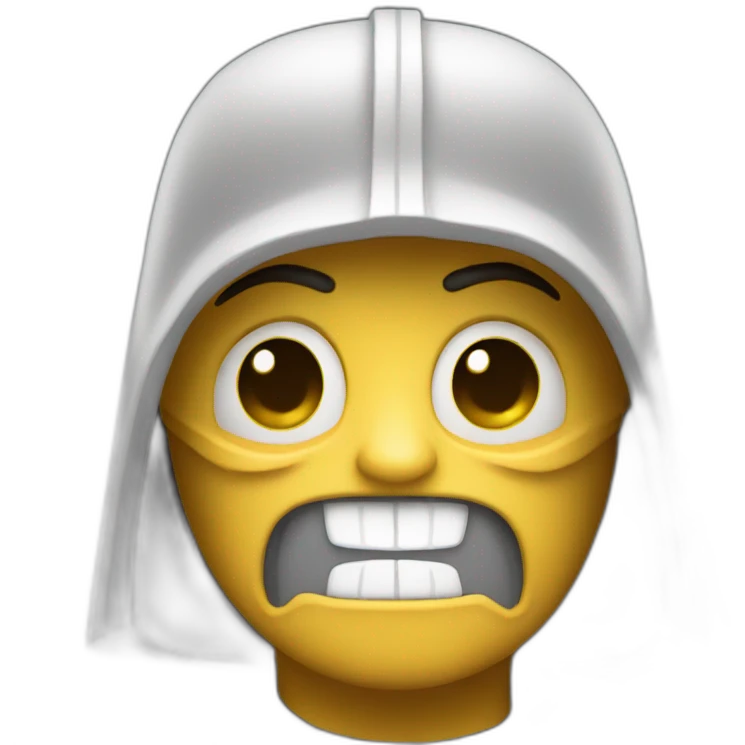 Dark vador laughting emoji