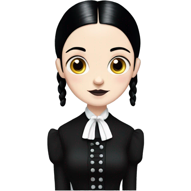 Wednesday Addams Family Thing Hand  emoji