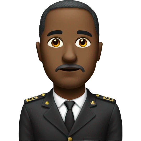 politic photorealistic serious emoji