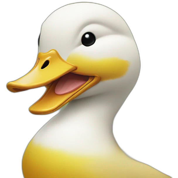 Smile duck emoji