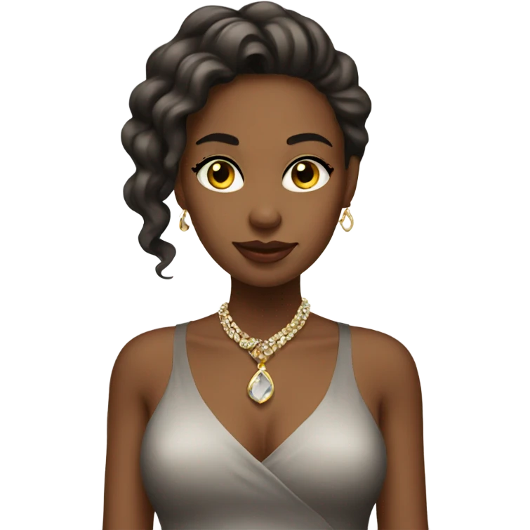 Rich girl emoji