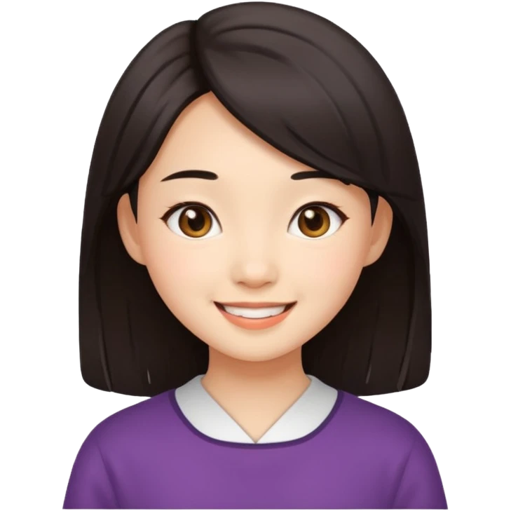 Cute Asian Girl emoji