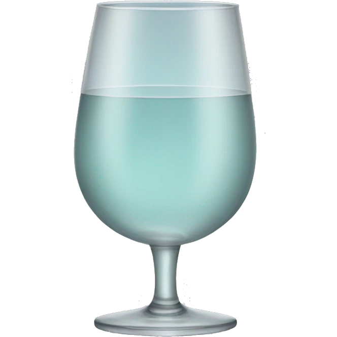 empty glass emoji