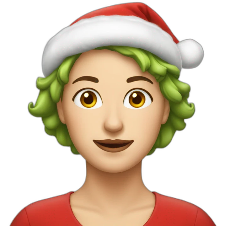 Weihnachtsfrau emoji
