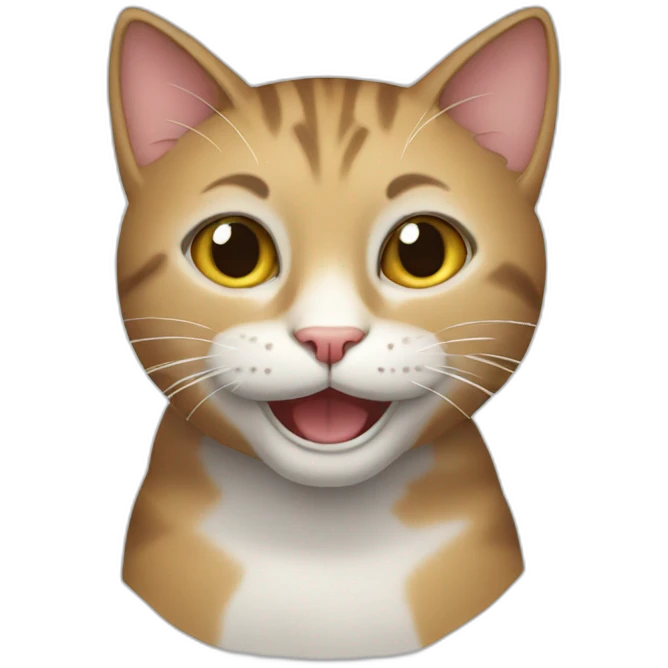 happy cat emoji
