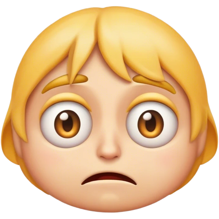 emoji stressed with eye twitching emoji