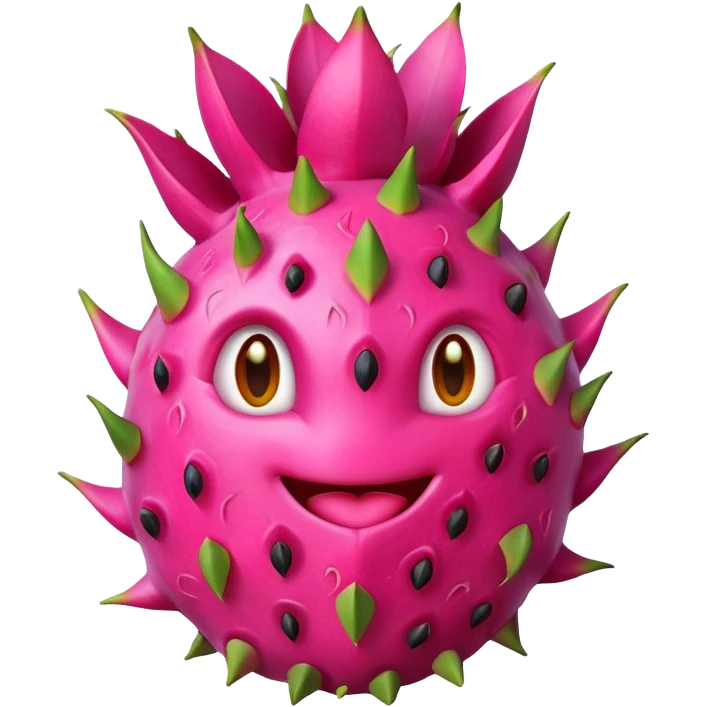 Dragon fruit emoji