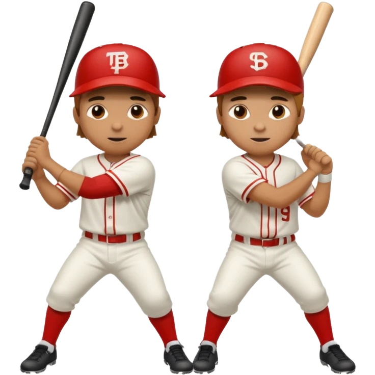 dos basbeall palyer a golpes emoji