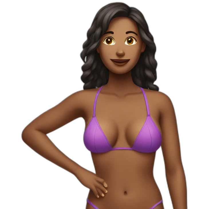 woman in bikini emoji