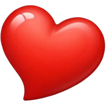 red heart emoji