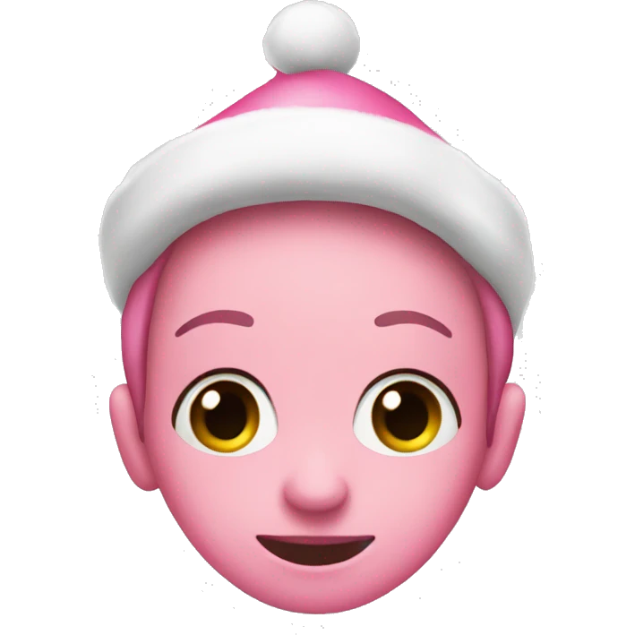 Pink Christmas
 emoji