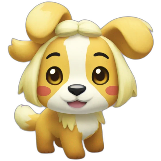 isabelle animal crossing emoji
