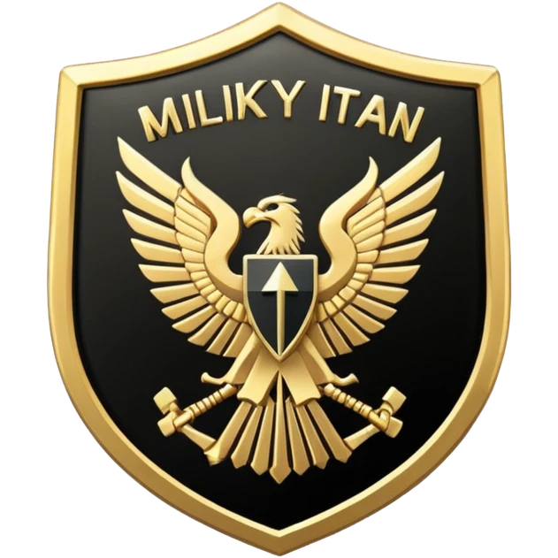 clean lines Attack on Titan Military Police badge emoji