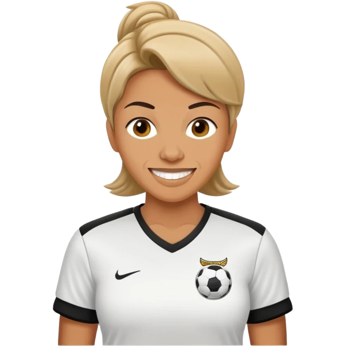 Buck tooth soccer mom emoji