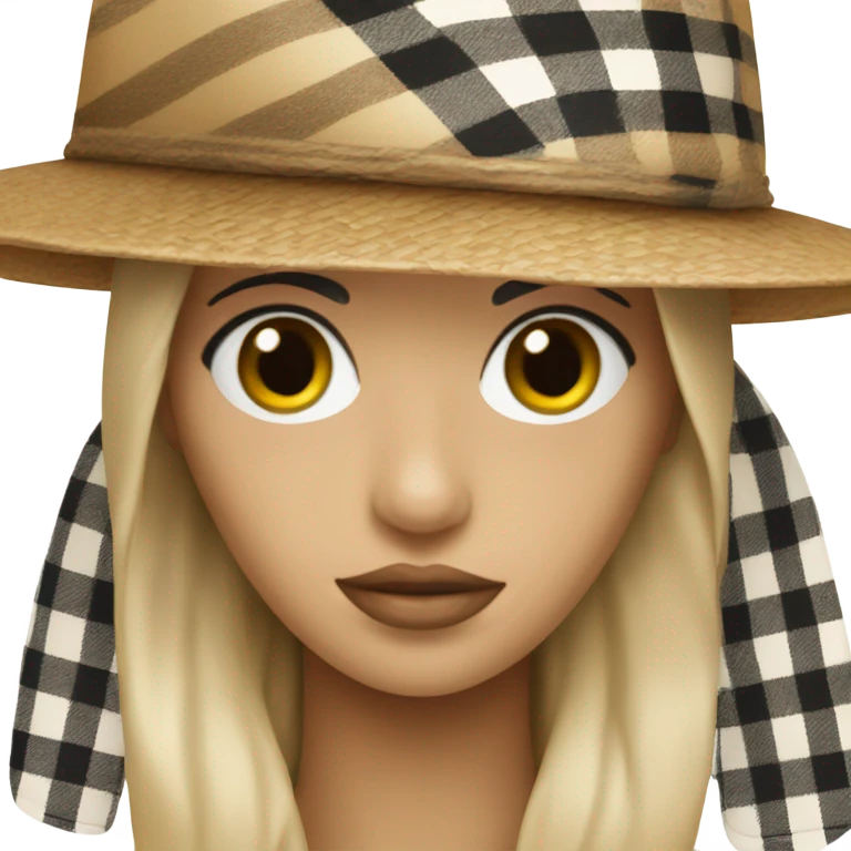 Burberry Hat emoji