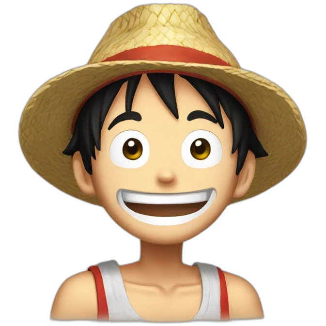 Luffy emoji