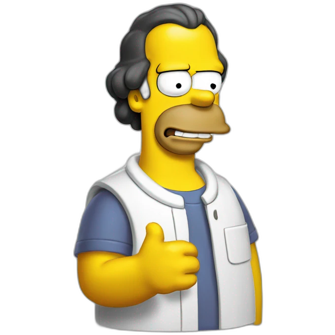 Homer simpsons emoji
