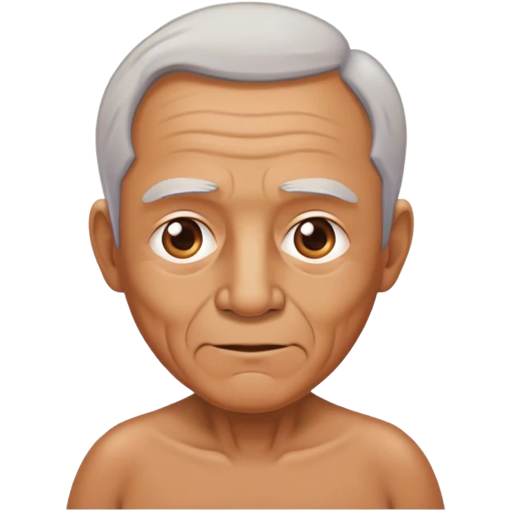 Pregnant old man emoji