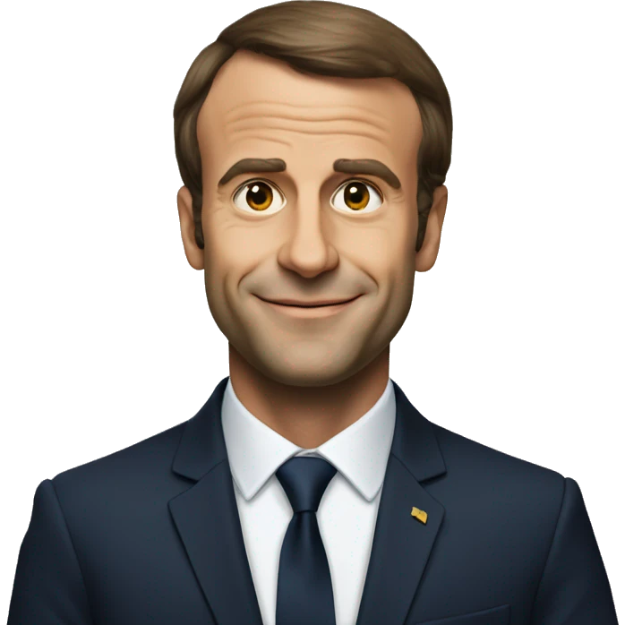 Emanuel Macron  emoji
